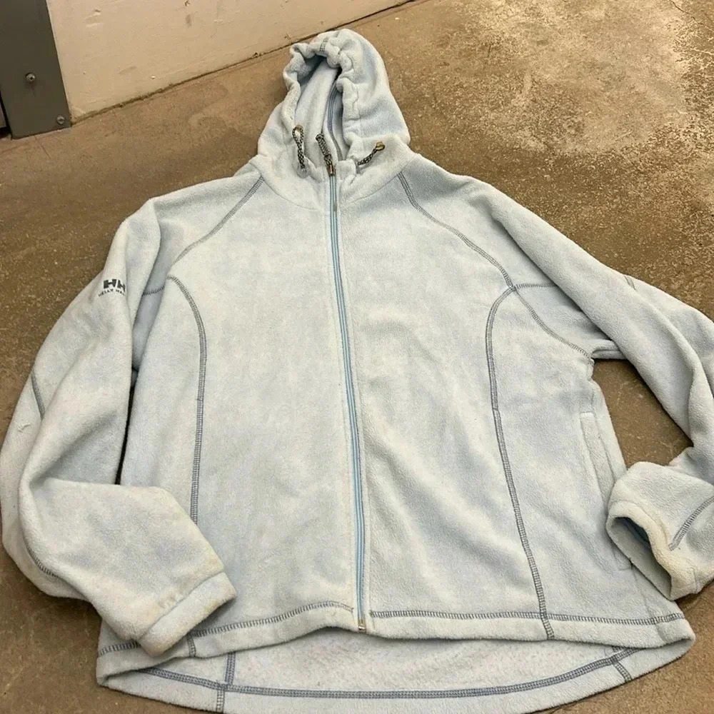Helly hansen fleece zip up hoodie